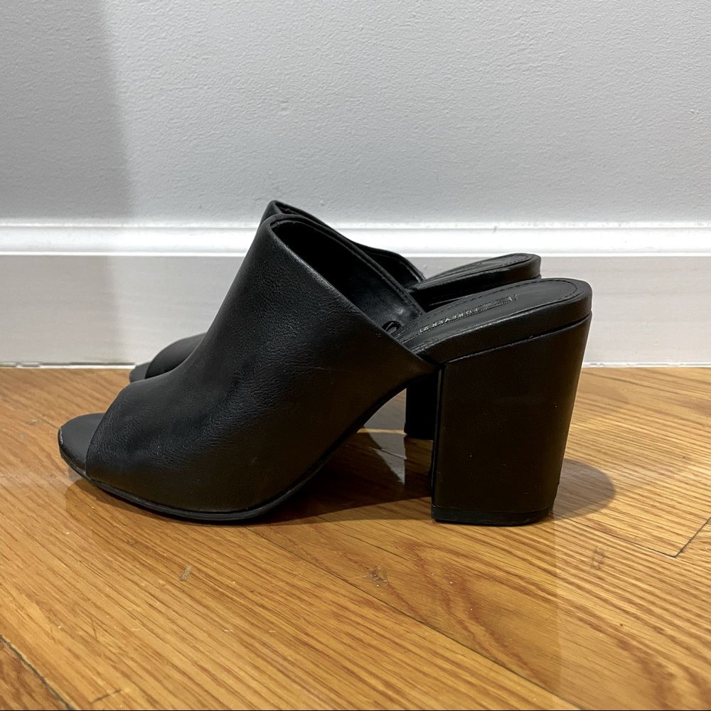 Block Heel Mules